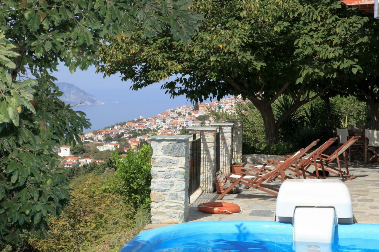 Villa Maria O Skopelos Eksteriør billede